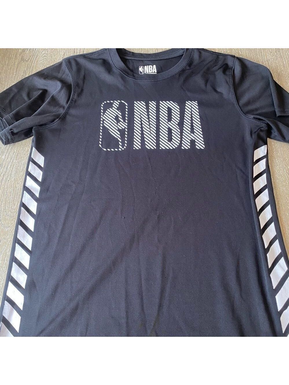 NBA Black Basketball Shirt. Youth large